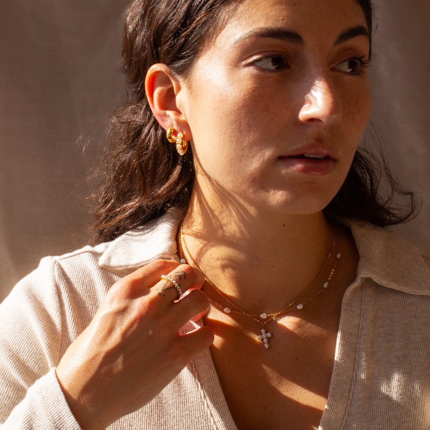 Bianca Pearl Ring