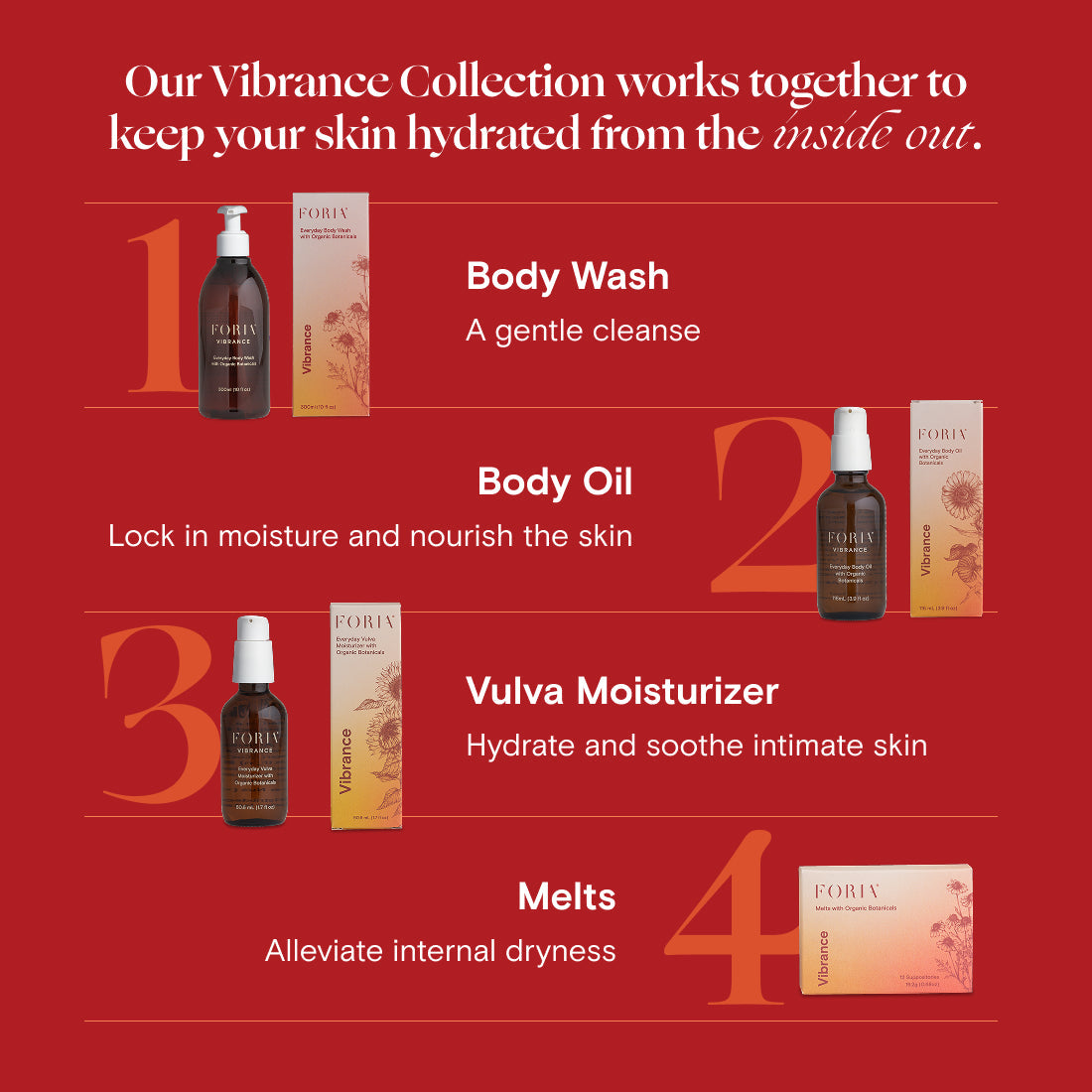 Foria Everyday Body Wash with Organic Botanicals, 300 mL