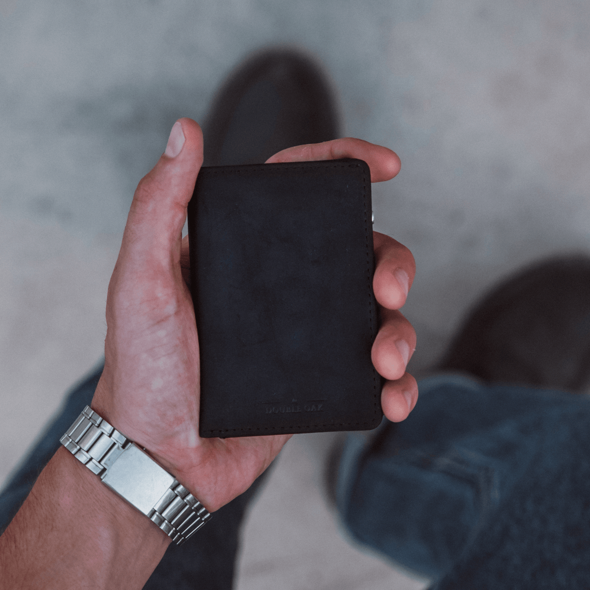 Double Oak Essentials Bifold Pop-Up Wallet