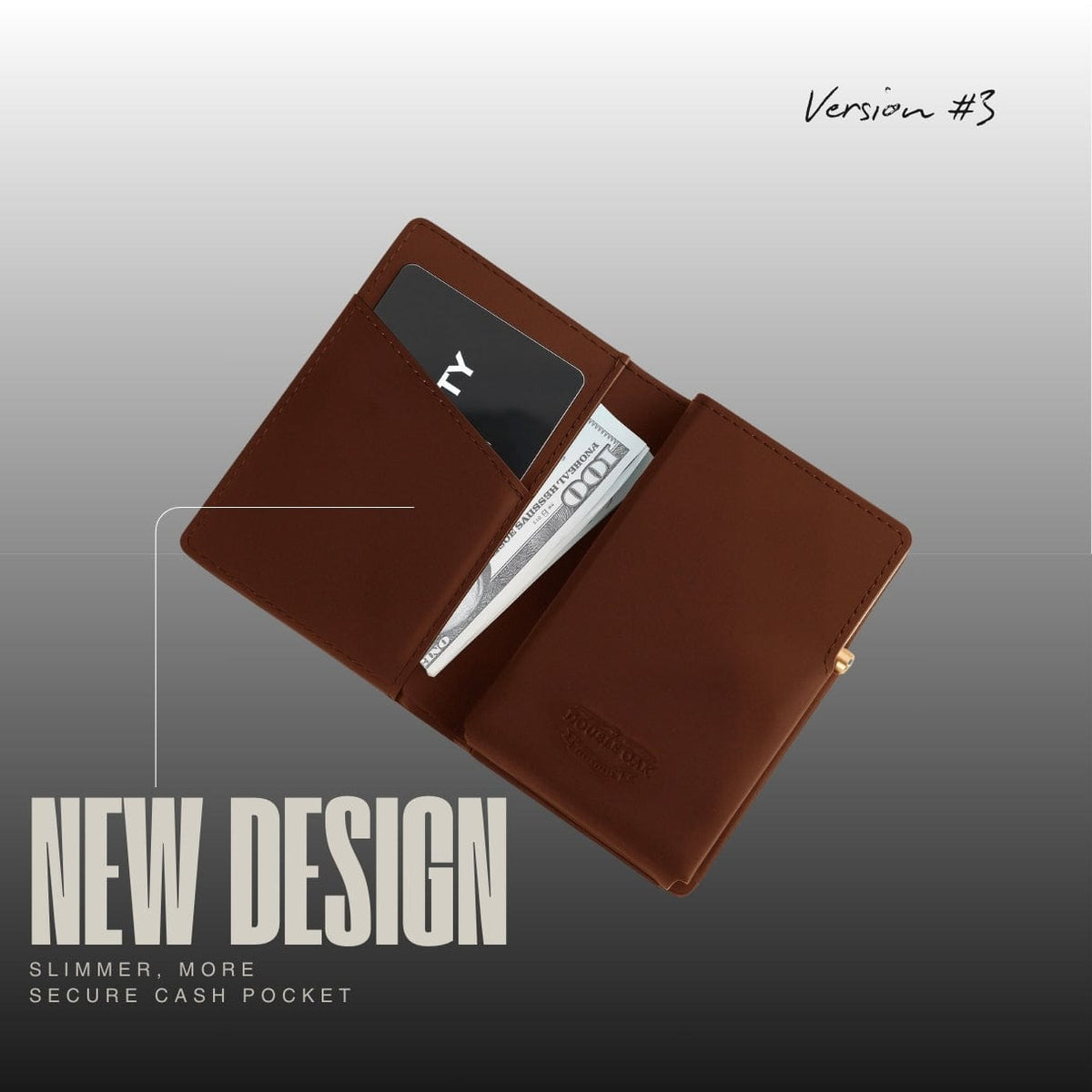 Double Oak Essentials Bifold Pop-Up Wallet