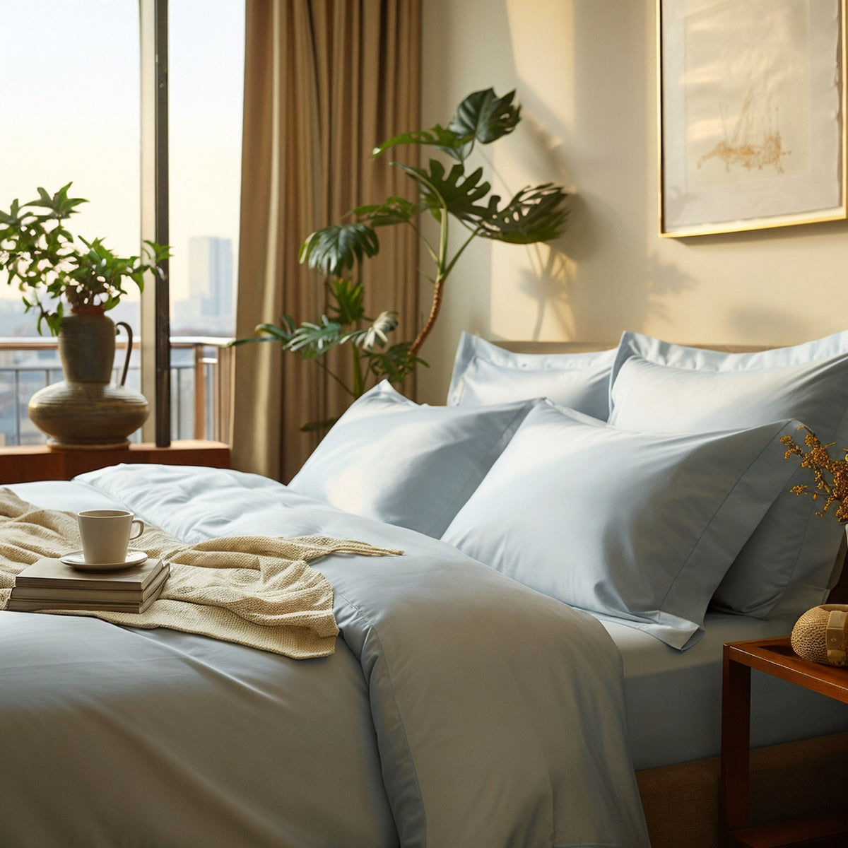 Luxe 400 Thread Count Australian Cotton Sateen Duvet Cover
