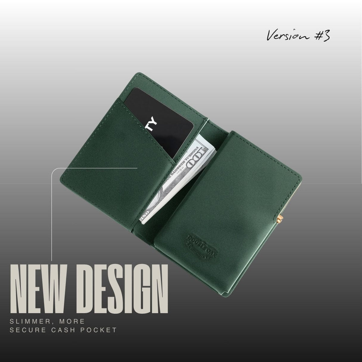 Double Oak Essentials Bifold Pop-Up Wallet