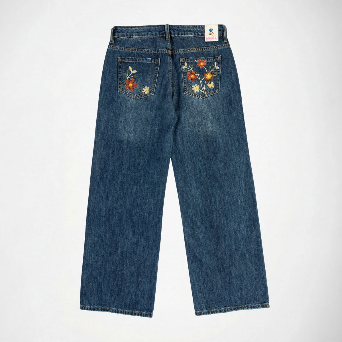 Lisa | Bright Posy Low Baggy Wide