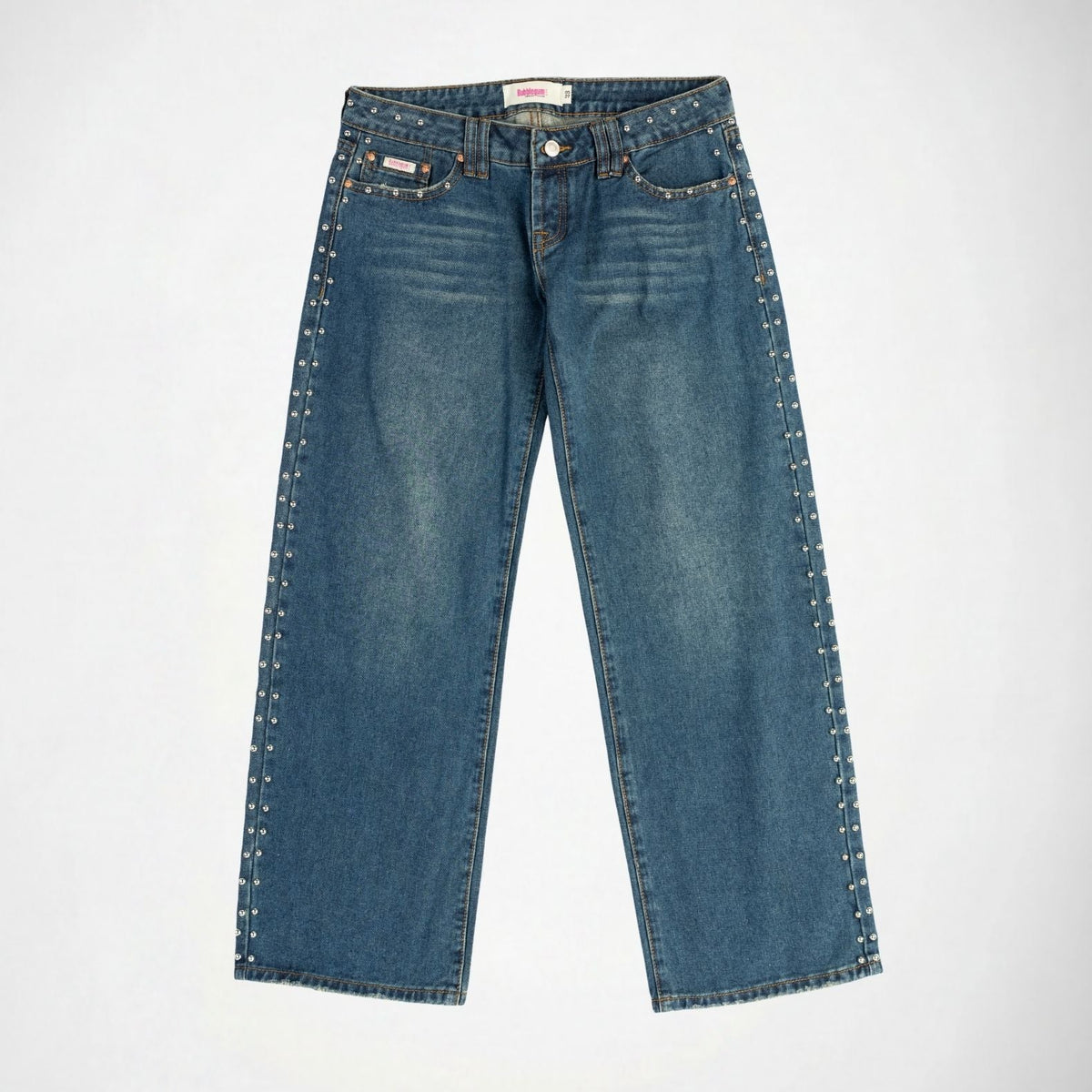 Luna | Chrome Studs Super Low Wide