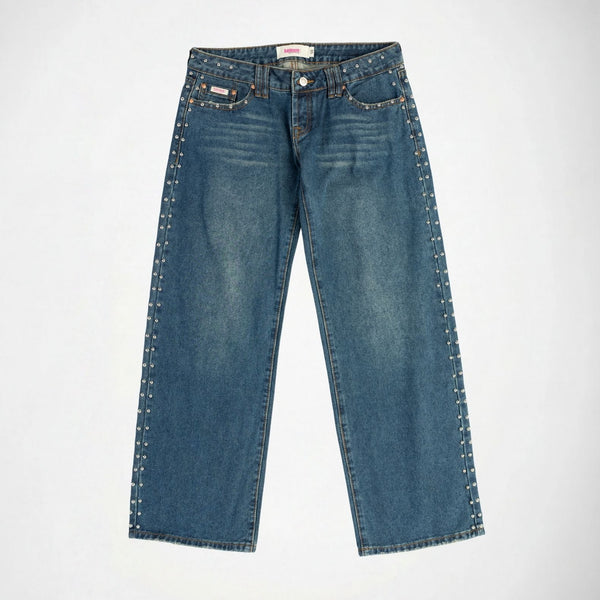Luna | Chrome Studs Super Low Wide