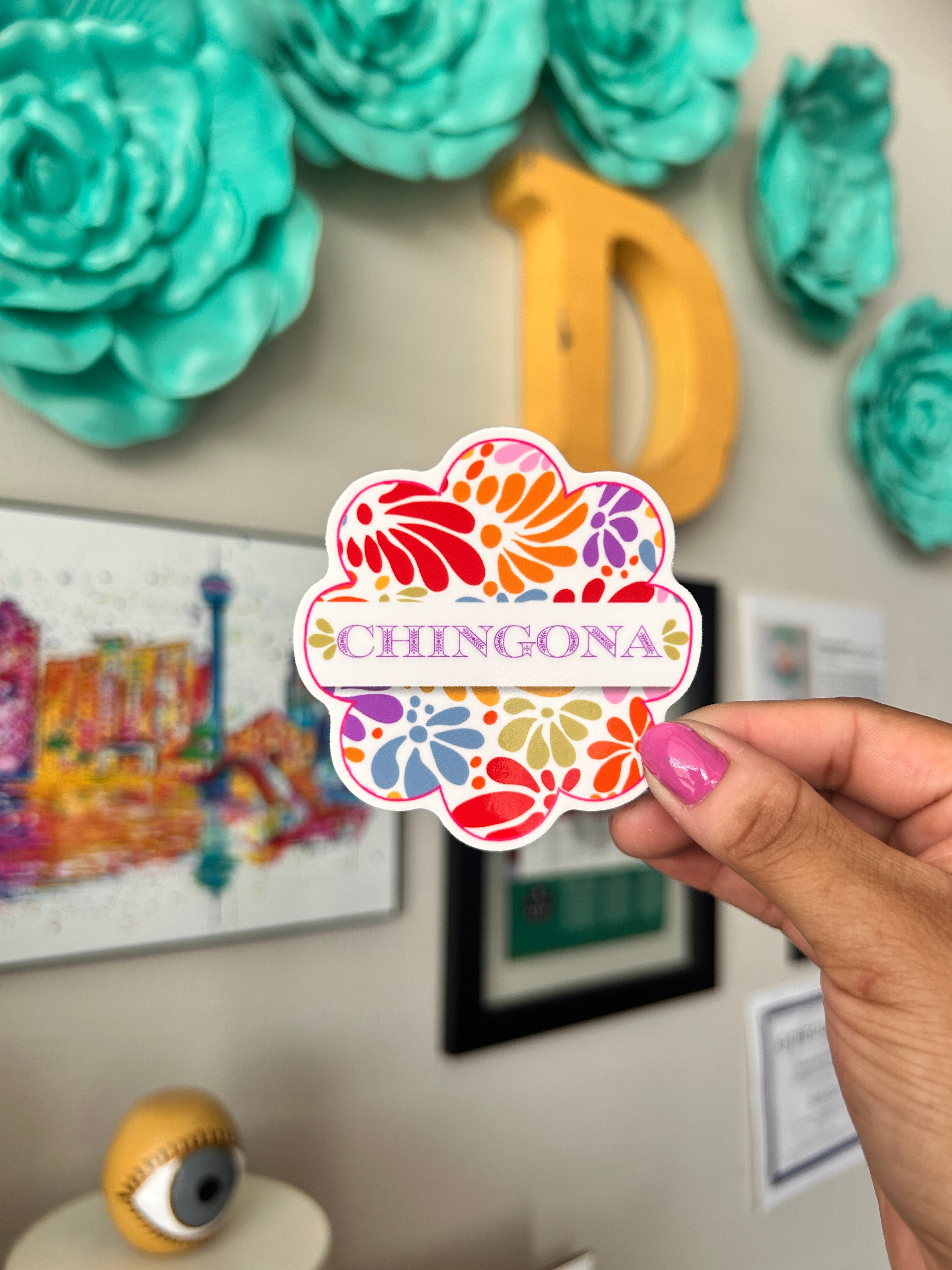 Chingona Sticker