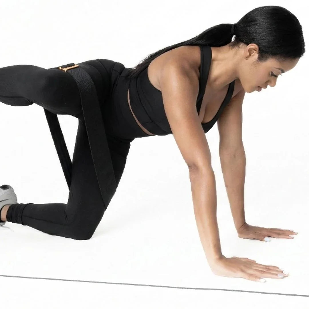 Aletha Health Resistance Band – Hip, Glute & Core Strengthening Exercise Band (30-50 lb)