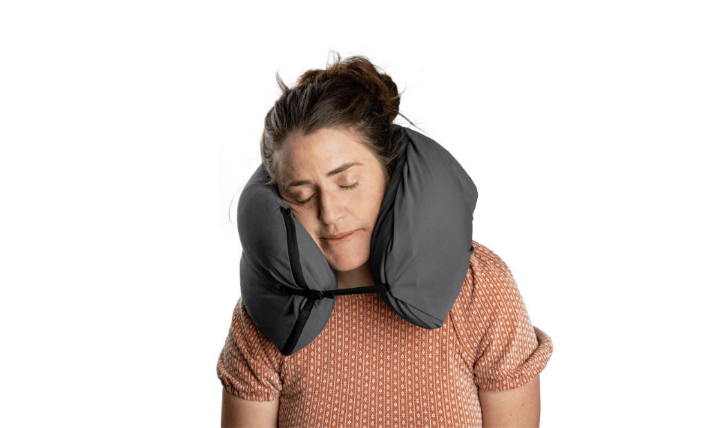 HEST Pro Travel Pillow – 3-in-1 Memory Foam Travel Pillow