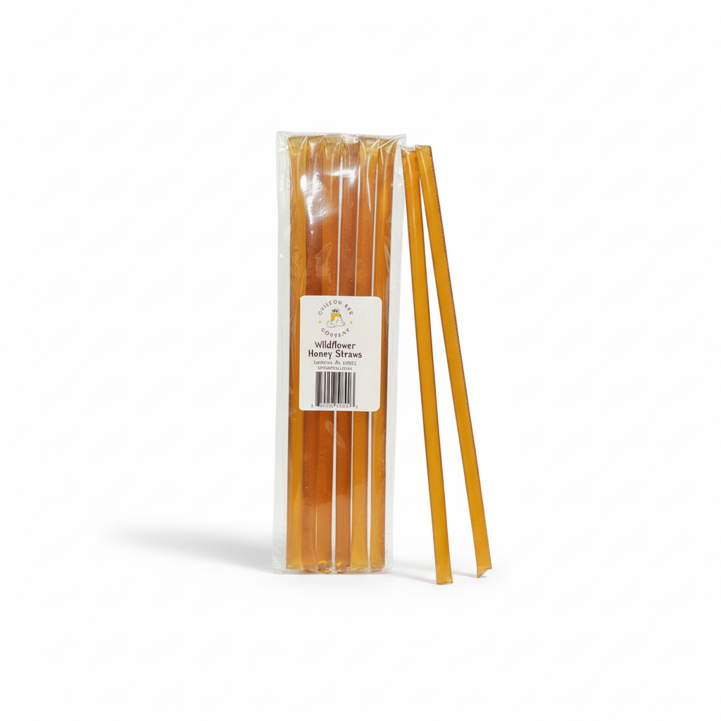 Honey Straws - Pure Alabama Wildflower Honey Sticks