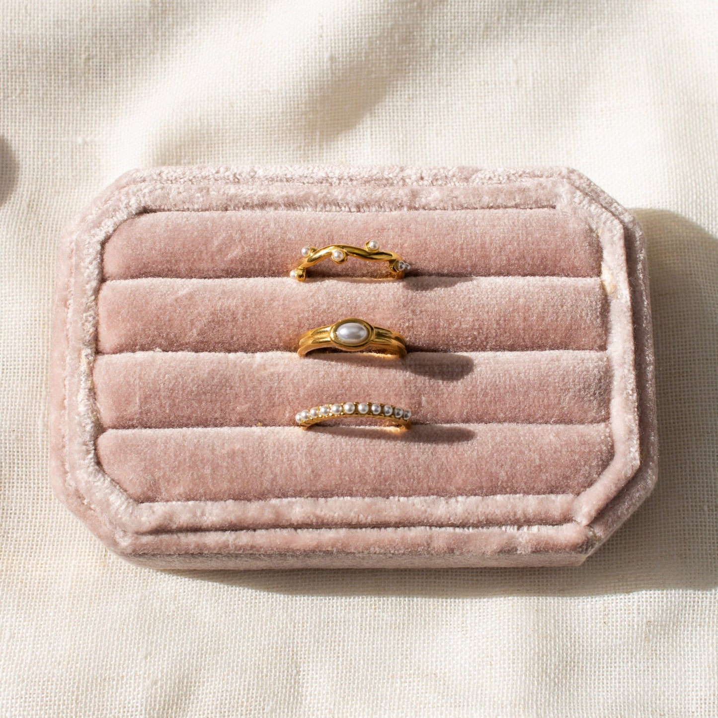 Iris Pearl Ring