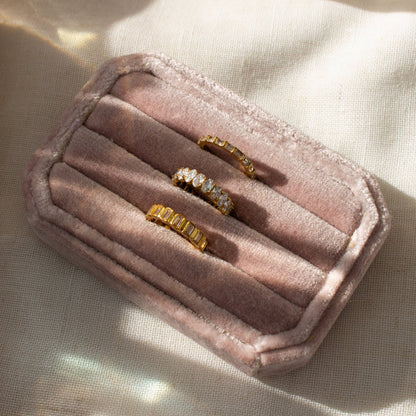 Daphne Baguette Tennis Ring