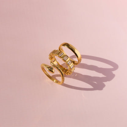 Medusa Snake Ring