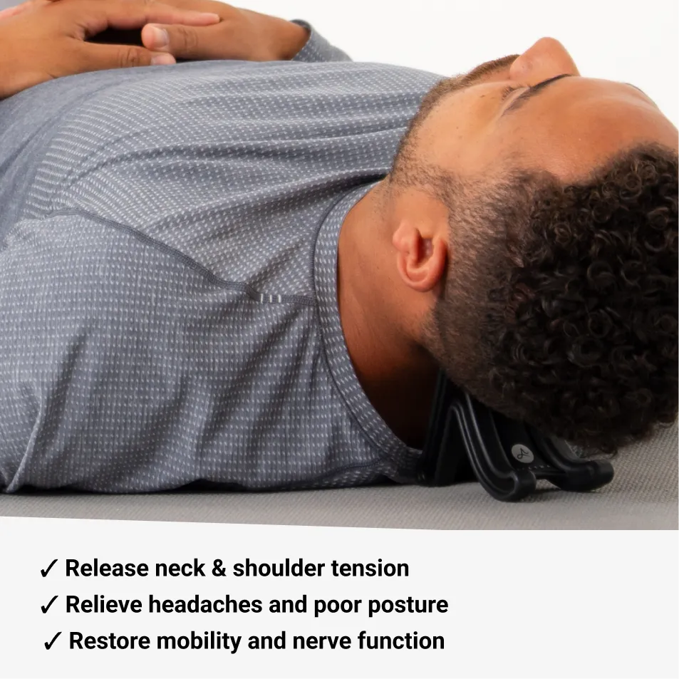 Range® Neck & Shoulder Muscle Release Tool – Relief for Tech Neck, Headaches & Jaw Tension