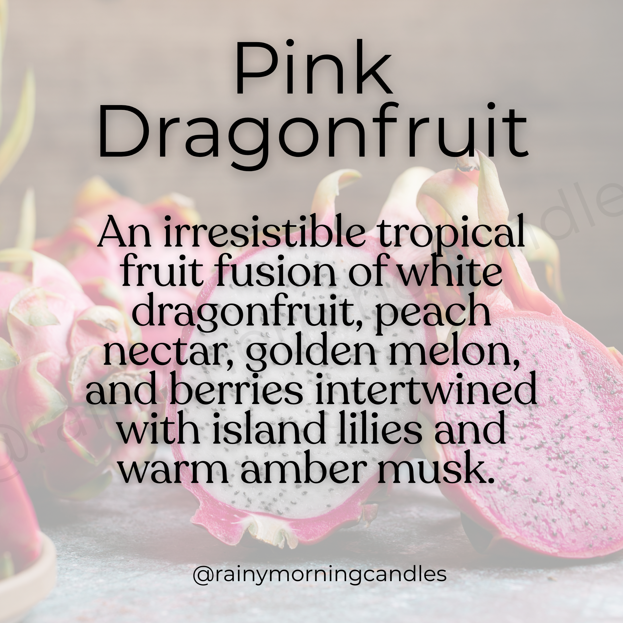 Pink Dragonfruit | Wax Melts
