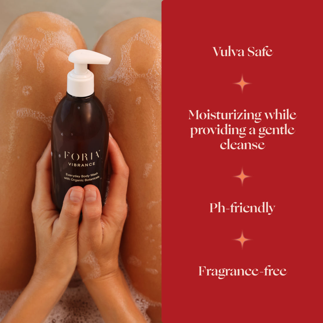 Foria Everyday Body Wash with Organic Botanicals, 300 mL