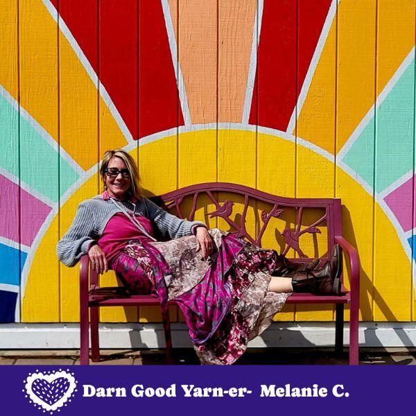 Darn Good Yarn Original Recycled Sari Wrap Skirt – Reversible & Adjustable