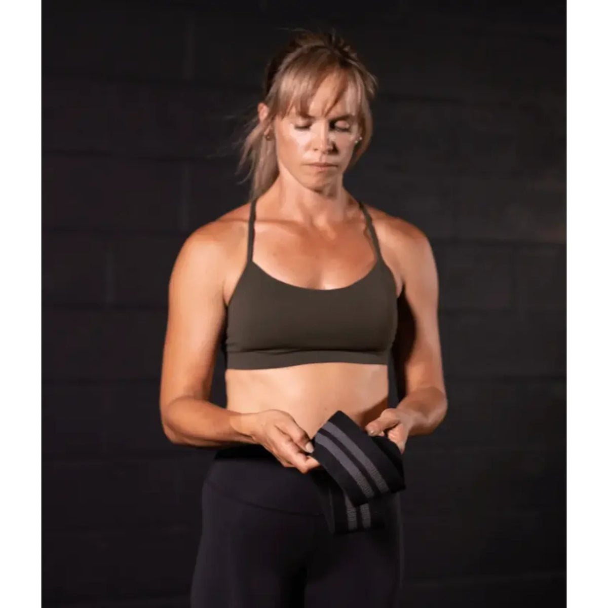 Aletha Health Resistance Band – Hip, Glute & Core Strengthening Exercise Band (30-50 lb)