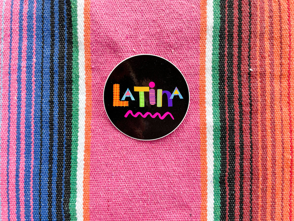 Latina sticker